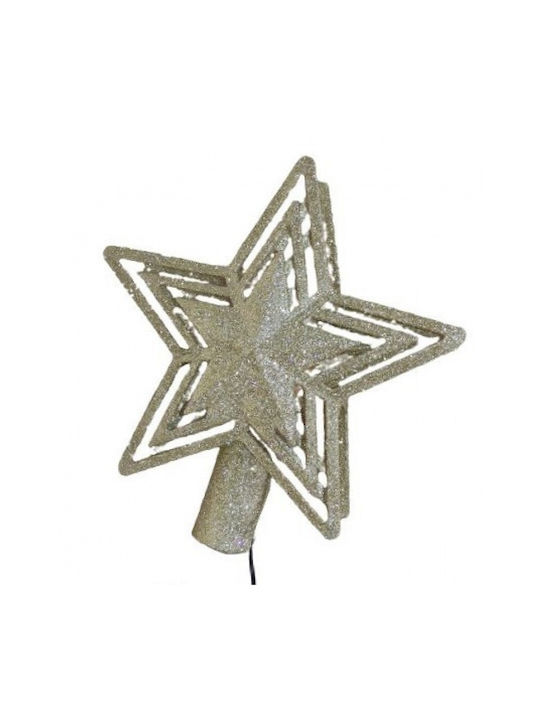 Hanging Ornament Star White Illuminated