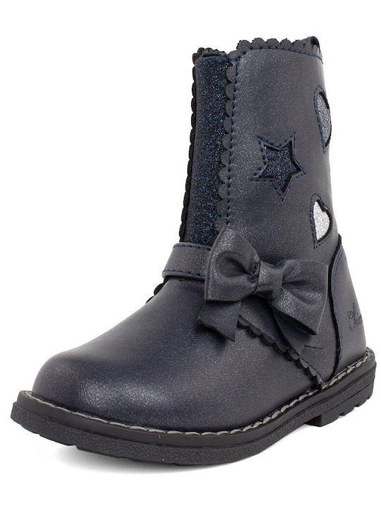 Chicco Claudie Kids Boots with Zipper Blue