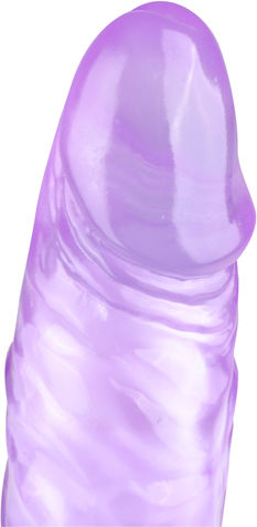 You2Toys Harness με Διπλό Dildo και Δόνηση σε Μωβ Χρώμα