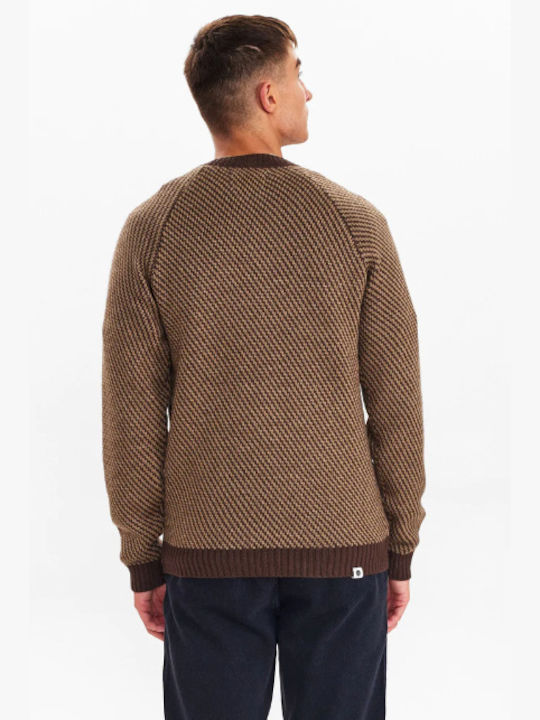 Anerkjendt Akkarl Two Pattern Knit - 900904 Brown