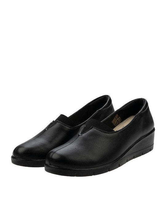 Slip-On-uri Anatomici Pentru Femei De Piele Negre