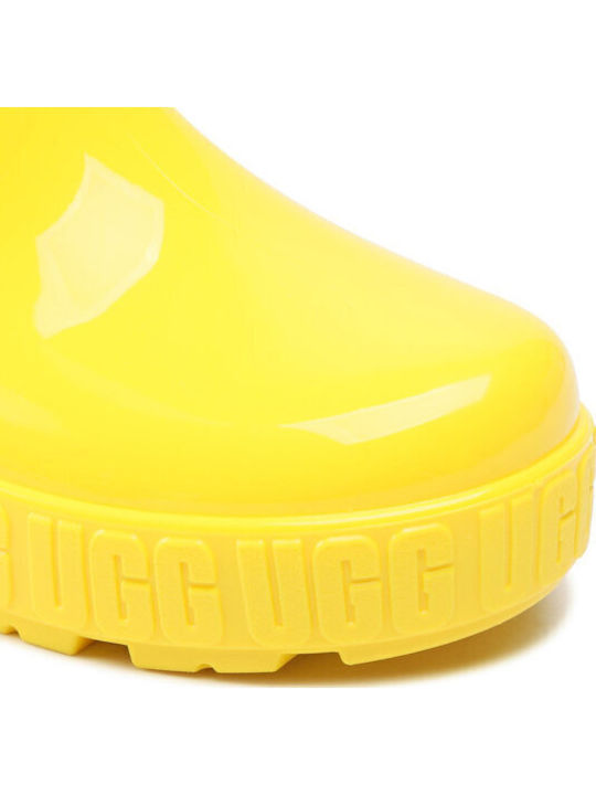 Drizlita Women's Short Wellies Yellow