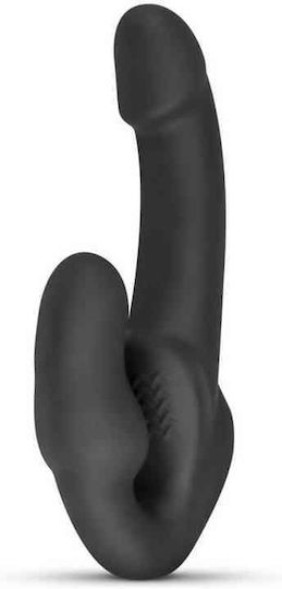 No Parts Morgan Trägerlos Strap On mit Dildo 22cm in Schwarz Farbe