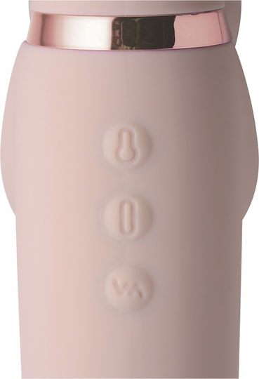 XR Evoke Ergo-Fit Strapless Strap-On Strapless Strap On με Dildo με Δόνηση στο χρώμα του δέρματος