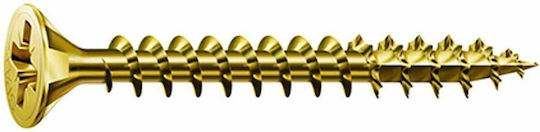 Spax Wood Bolts Phillips Metallic with Diameter M3 and Length 35mm 75pcs Yellox