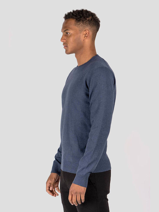 Marcus Men's Long Sleeve Sweater Dark Denim