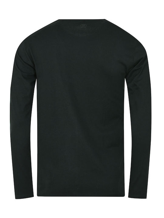 Rebase Men's Long Sleeve Blouse Black