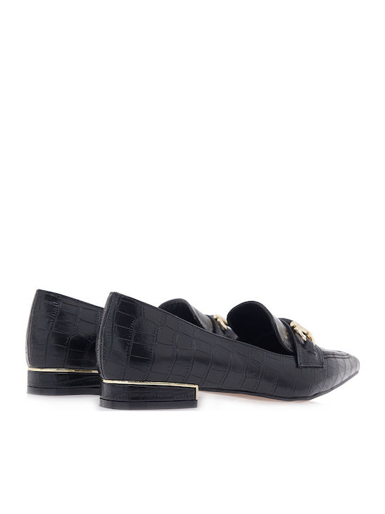 Verona 171 Γυναικεία Loafers σε Μαύρο Χρώμα