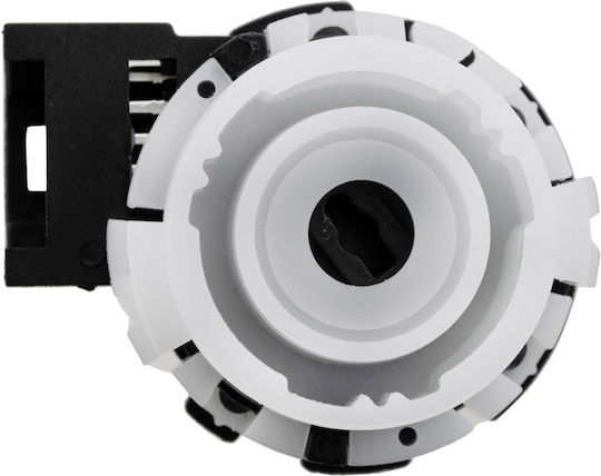 NTY Car Ignition Switch for Seat Altea / Leon Skoda Octavia Volkswagen Caddy / Eos / Golf / Passat 6pin White