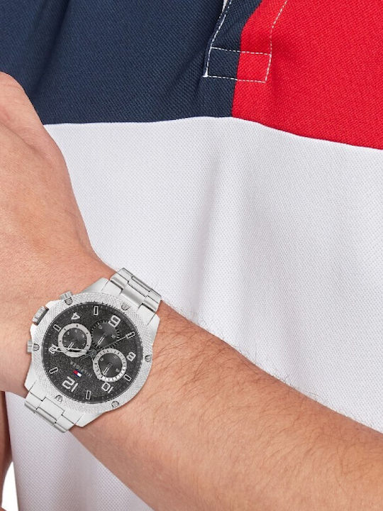 Tommy Hilfiger Blaze Ρολόι Μπαταρίας με Μεταλλικό Μπρασελέ