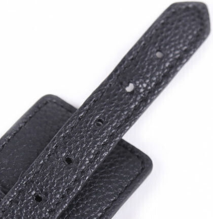 Naughty Toys Cock Ring Schwanz Leder Black