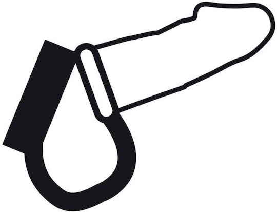 Darkness Darkness Cock Harness Metal And Leather Ring Penis And Testicles Black