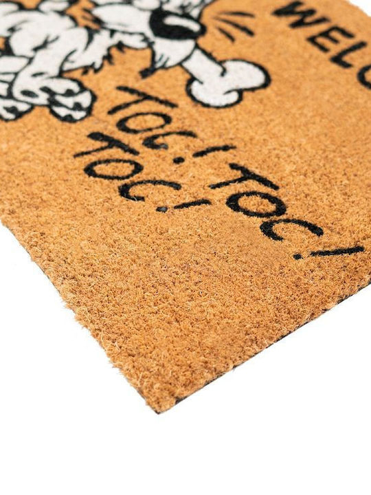 Grupo Erik Coconut Fiber Doormat Asterix Intefix Beige 40x60cm