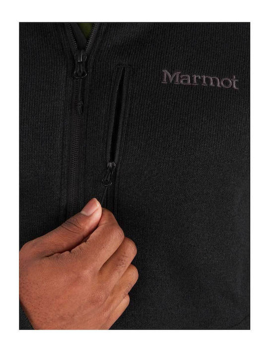 Ανδρική Ζακέτα Fleece Μαύρη