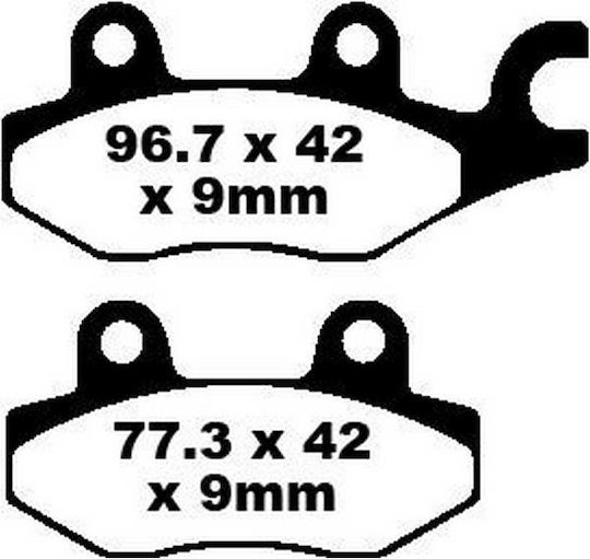 EBC Motorcycle Brake Pads for Kymco / Suzuki / Sym