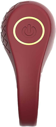 Dream Toys Romance Ivy Vibrating Penis Ring Red