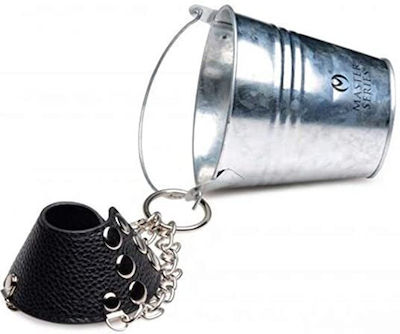 XR Master Series Hells Bucket Ball Stretcher Cock Ring Testicul Gri