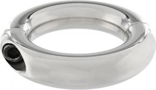 Steel Power Tools Steel Ball Stretcher Cock Ring Schwanz Metallisch Silber