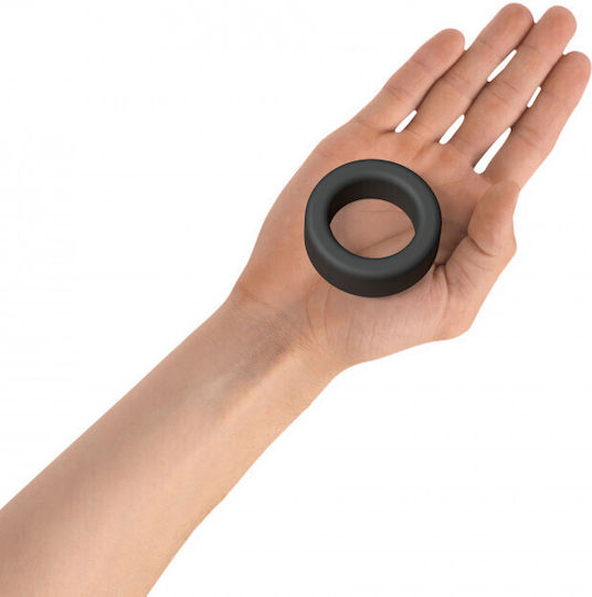 Rimba Love to Love Cool Ring Пръстен Петел Силикон Black Onyx