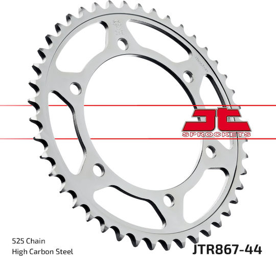 JT Sprockets Hinteres Ritzel 44 Zähne für Yamaha TDM 850