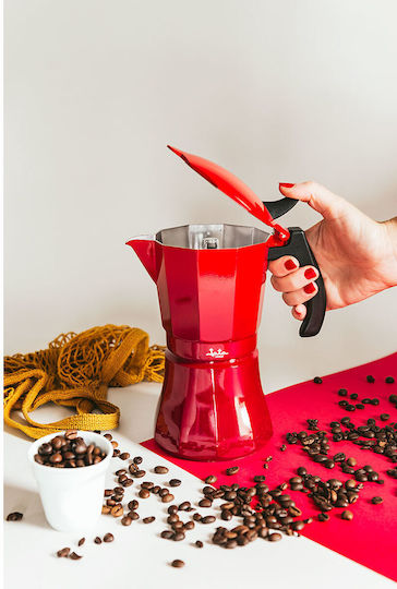Jata Μπρίκι Espresso 12cups Κόκκινο