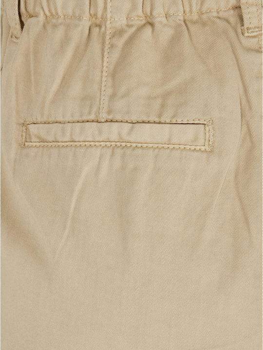 Women's High-waisted Shorts Beige