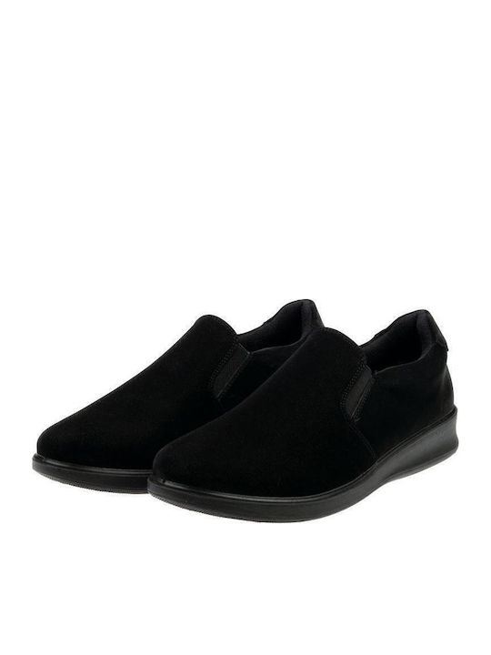 Sarla Γυναικεία Slip-On Μαύρα