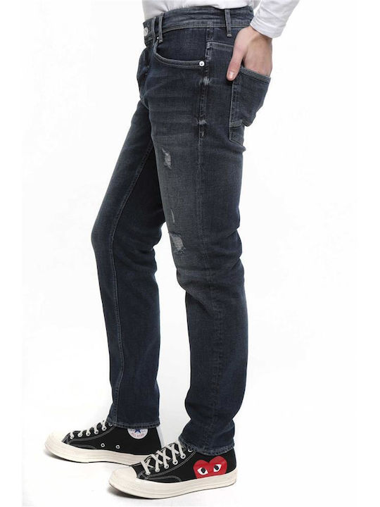 Straight leg jean pants - BLUE