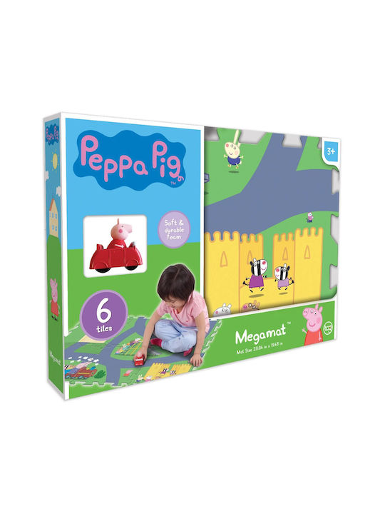 Giochi Preziosi Interactive Kids Floor Puzzle Peppa with Roads 6 Pieces