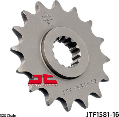 JT Sprockets Vorderes Ritzel 16 Zähne für Yamaha FZ6 Fazer / YZF-R6