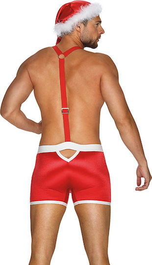 Obsessive Mr Klaus Boxer, Suspenders & Santa Hat