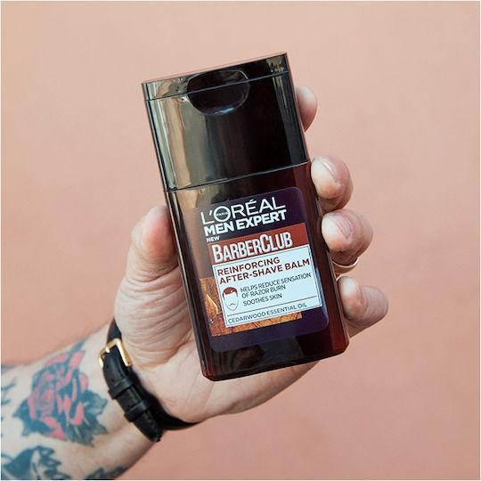 L'Oreal Paris After Shave Balm Men Expert BarberClub για Ευαίσθητες Επιδερμίδες 125ml