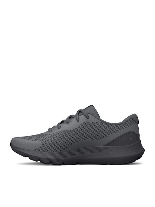 Bgs Surge 3 Kids Sports Shoes Running with Laces Gray