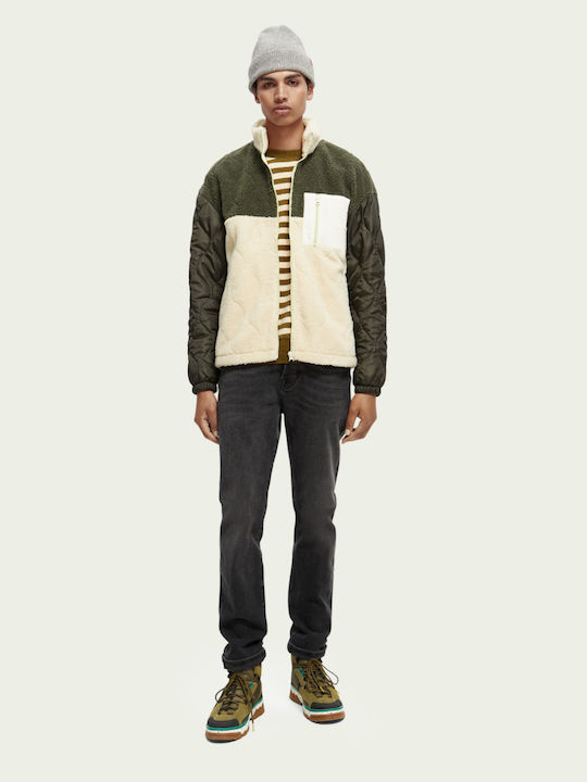 Зимно яке Ежедневен Beige/Olive