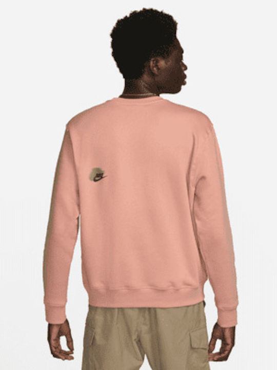 Nike Sportswear Standard Issue Men's Sweatshirt Pink