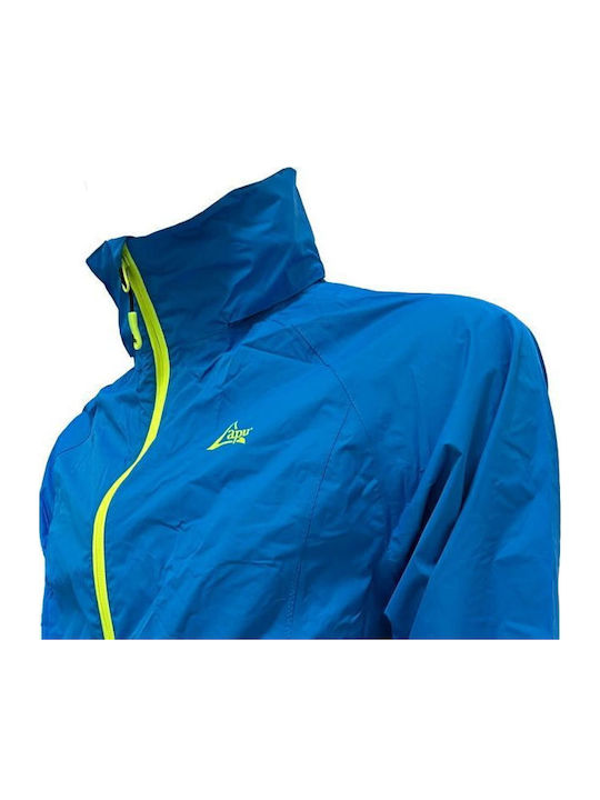 Winter Jacket Waterproof and Windproof Blue
