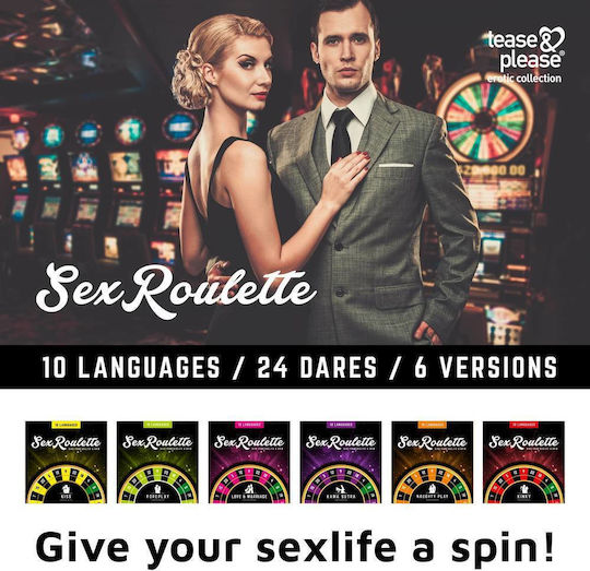 Tease & Please Sex Roulette Ερωτικό Επιτραπέζιο Παιχνίδι