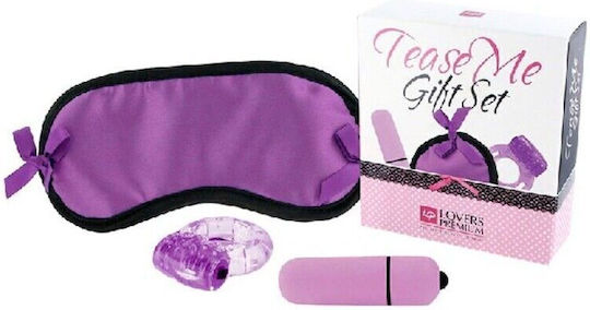 Lovers Premium Tease Me Gift Set Ερωτικό Σετ Παιχνιδιών 3τμχ