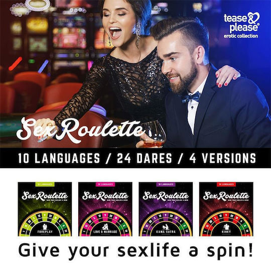 Tease & Please Sex Roulette Ερωτικό Επιτραπέζιο Παιχνίδι