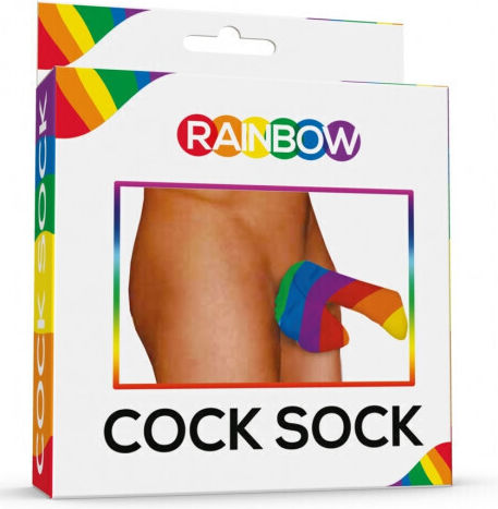 Spencer & Fleetwood Ltd Rainbow Cock Sock Funny Sexy Gift