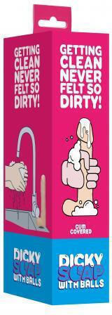 Shots S-Line Dicky Soap With Balls Cum Covered Funny Sexy Gift