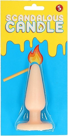 S-Line Scandalous Candles Butt Plug Αστείο Sexy Δώρο Flesh