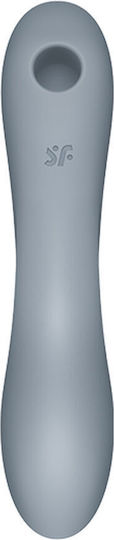 Satisfyer Curvy Trinity 3 Αναρροφητής Αιδοίου με Δόνηση Grey