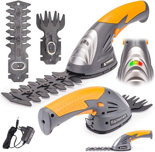 Powermat PM-ANTK-3.6T Foarfecă de gard viu Baterie 3.6V cu Lungimea Lamei 12cm