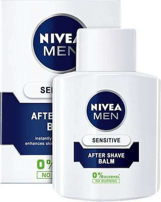 Nivea 0% Alcohol After Shave Balm for Sensitive Skin Alcohol Free 30ml