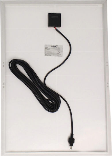 Andowl Στεγανός Ηλιακός Προβολέας LED 300W Ψυχρό Λευκό με Τηλεχειριστήριο IP67