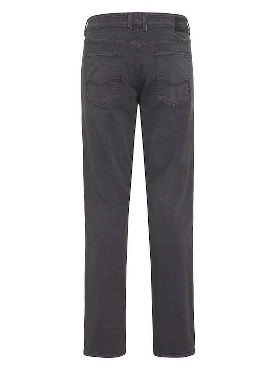 Camel Active Men's Trousers Chino Elastic in Regular Fit Gray