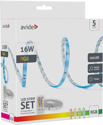 Avide ALSB5050RGBMU40-5M LED Streifen Versorgung 12V RGB Länge 5m 15.001.0975