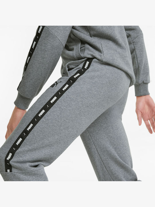 Ess+ Tape Sweatpants with Elastic Gray