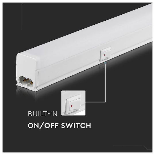 V-TAC Under-Cabinet LED Light 4W Warm White with Switch L29xD2.7xH3cm